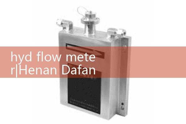 hyd flow meter|heat flow meter